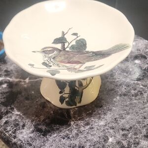 Bird Design Ceramic Dish